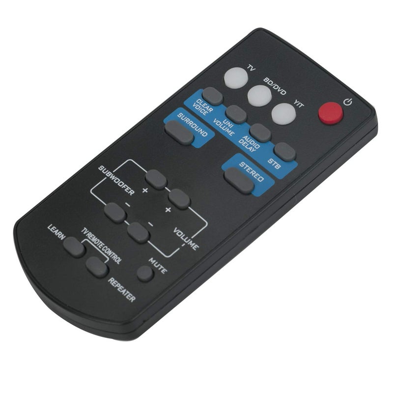 Vinabty FSR60 WY57800 Replaced Remote fit for Yamaha Soundbar Front Surround System ATS-1010 ATS1010 YAS-201 YAS-101 YAS-101BL YAS101 YAS101BL YFSR60 ATS-201 YAS-201BL YAS-CU201 WY57800 FSR62 ZC94940 FSR62 - Image 3